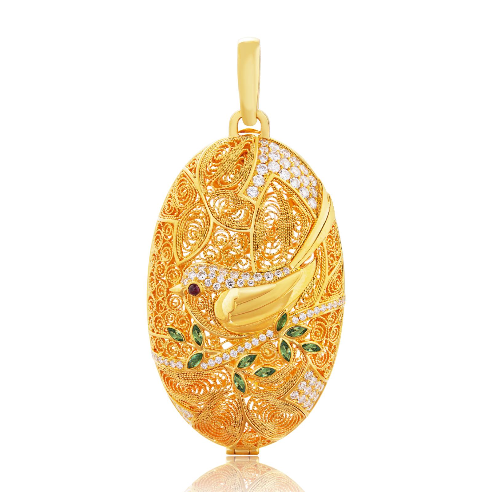 Magpie’s Branch Pendant 6