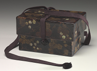 Gold Lacquer Inlaid, 金漆鑲嵌, 清代, 金漆螺鈿葡萄紋匣