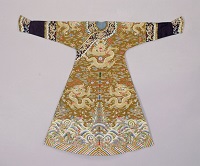 Beijing Embroidery, 京繡, 香色缂丝金龙夹龙袍
