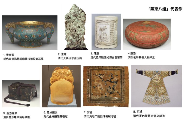 燕京八絕代表作, 花絲鑲嵌