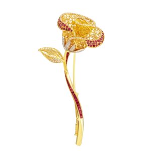 Rose Brooch